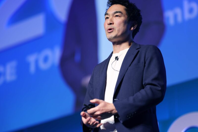 野尻CEOのピッチの様子